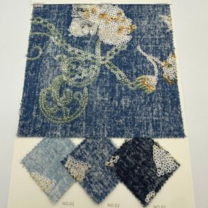 JLZ-804 Denim Embroidery Fabric