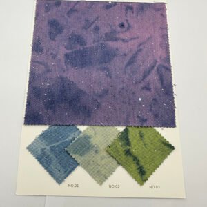 JLZ-814 Denim fabric  Tie-dyed