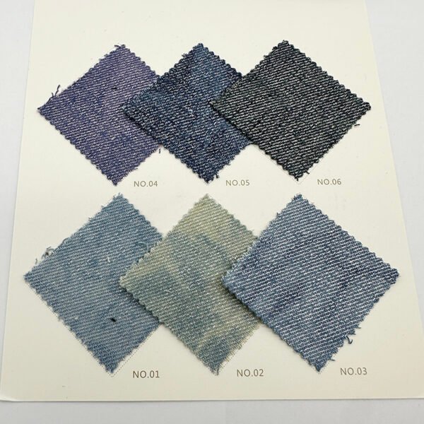 JLZ-815 Denim Fabric Tie-dyed
