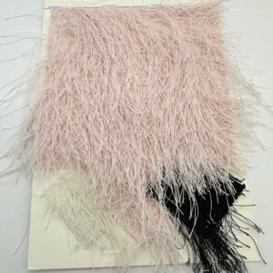 JLZ-826 Shaggy  Fringes Plush Fabric