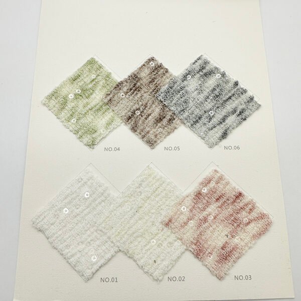 JLZ-829 Knit fabric Sequin Embroidery
