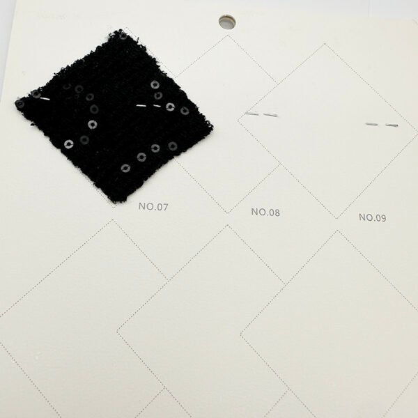 JLZ-829 Knit fabric Sequin Embroidery