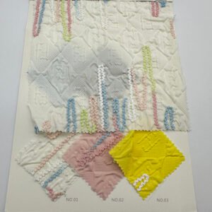 JLZ-834 Woven fabric  Embroidery